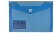 Karton P+P Opaline blue envelope with print A6 - Document Folder