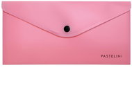 Karton P+P PASTELINI pink envelope with print DL - Document Folder