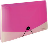 Karton P+P A4 Opaline clear-pink 13 pockets - Document Folder