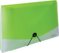 KARTON P+P Opaline organizér na dokumenty s gumou (13 kapes) A4, zelený