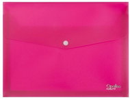 Karton P+P Spatial folder with print A4 - Opaline pink - Document Folder