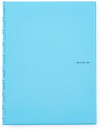 Cardboard P+P Sloha A4 SPORO side pocket - PASTELINI blue - Document Folder