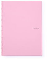 Cardboard P+P Sloha A4 SPORO side pocket - PASTELINI pink - Document Folder