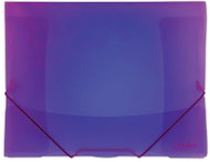Karton P+P Opaline Fold with rubber - purple - Document Folder