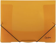 Karton P+P Opaline orange folder with rubber - Document Folder