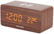 Karlsson 5933DW LED Alarm Clock with Smartphone Charger 15cm - Alarm Clock