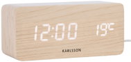 Karlsson LED budík-hodiny 5933WD s nabíječkou smartphonů 15cm - Alarm Clock