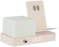 Karlsson Digitální stolní hodiny 6079WH s lampou a nabíječkou smartphonů 20cm - Table Clock