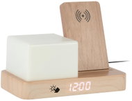Karlsson Digitální stolní hodiny 6079WD s lampou a nabíječkou smartphonů 20cm - Table Clock