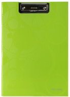 Karton P+P Double folder A4 laminated NEO colourI green - Clipboard