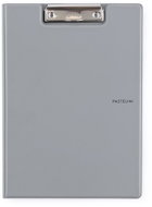 Karton P+P Double folder A4 plastic PASTELINI grey - Clipboard