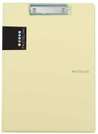 Karton P+P Double folder A4 plastic PASTELINI yellow - Clipboard