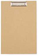 Karton P+P Single sheet A4 laminated KRAFT nature - Clipboard