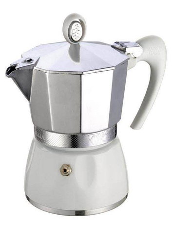 GAT Diva 6 cups white - Moka Pot - Main image