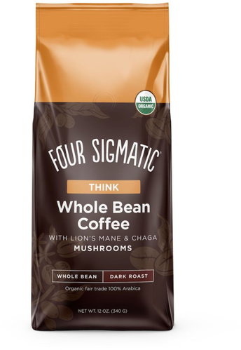 Four Sigmatic Lion's Mane Mushroom Whole Bean Coffee Mix, 340 g - Coffee - Main image