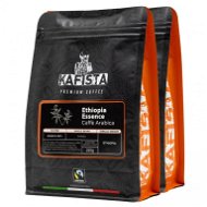 Kafista „Ethiopia Essence" – Zrnková káva, 100 % Arabica Single Origin Káva 2 × 250 g - Káva