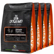 Kafista "Ethiopia Essence" - Zrnková káva, 100% Arabica Single Origin Káva 4 × 250 g - Káva