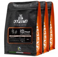 Kafista "India Kappi Royal" - 100% Robusta, Pražená v Itálii - zrnková káva na espresso 3 × 250 g - Káva