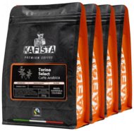 Kafista „Torino Select" – Zrnková káva, 100 % Arabica Espresso Káva, Pražená v Taliansku 4 × 250 g - Káva