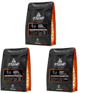 Kafista balíček 3 × 250 g - Kávové směsi pražené v Itálii, zrnková káva Fiartrade - Coffee