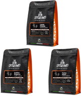 Kafista pack 3 × 250 g - Coffee blends roasted in Italy, Fiartrade coffee beans - Coffee