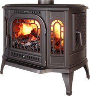 KAWMET Cast iron fireplace stove P7, PB - 10,5 kW ECO - Wood Stove