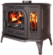 KAWMET Cast iron fireplace stove P7, LB - 10,5 kW ECO - Wood Stove