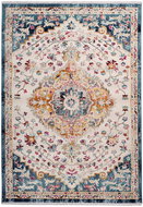 Kusový koberec Anouk 1025 Bílá / Modrá 80 x 150 cm - Koberec