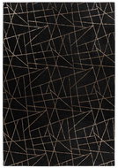 Kusový koberec Bijou 125 Černá / Zlatá 200 x 290 cm - Koberec