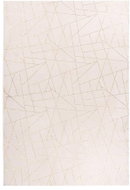 Kusový koberec Bijou 125 Krémová / Zlatá 200 x 290 cm - Koberec