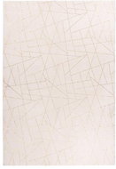 Kusový koberec Bijou 125 Krémová / Zlatá 80 x 150 cm - Koberec