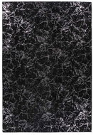 Kusový koberec Bijou 225 Černá / Stříbrná 80 x 150 cm - Koberec