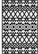 Kusový koberec Esperanto 725 černá / bílá 120 x 170 cm - Koberec