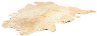 Piece carpet Fly 110 white / gold 1,35qm - 1,65qm - Fur