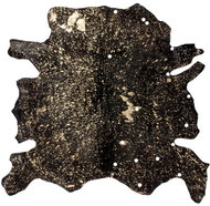 Piece carpet Glam 110 black / gold 1,35qm - 1,65qm - Fur