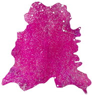 Piece carpet Glam 410 Violett / silver 1,35qm - 1,65qm - Fur