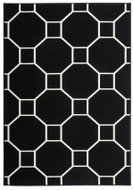 Kusový koberec Lina 100 černá / slonová kost 200 x 290 cm - Koberec