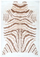 Kusový koberec Rabbit Animal 400 slonová kost / Taupe / bílá 160 x 230 cm - Koberec