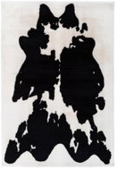 Kusový koberec Rabbit Animal 500 černá / bílá 120 x 160 cm - Koberec
