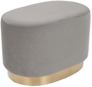 Stool Hocker Nano 410 Light Brown / Grey - Ottoman