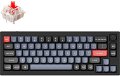 Keychron Q2 65% Layout QMK Gateron G PRO Hot-Swappable Red Switch, Black - US