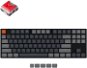 Keychron K1 TKL Ultra-Slim Low Profile Hot-Swappable Optical Red Switch - US - Gaming Keyboard