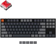 Keychron K1 TKL Ultra-Slim Low Profile Hot-Swappable Optical Red Switch - US - Gaming-Tastatur