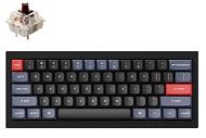 Keychron Q4 QMK TKL Carbon Black Gateron G Pro Mechanical Brown - US - Gaming-Tastatur