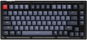 Keychron V1 Knob Hot-Swappable Red Switch - Frosted Black - US - Gaming Keyboard