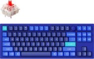 Keychron Q3 Knob Hot-Swappable Red Switch - Navy Blue - US - Gaming Keyboard