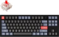 Keychron Q3 Knob Hot-Swappable Red Switch - Carbon Black - US - Gaming Keyboard