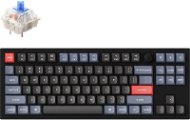 Keychron Q3 Knob Hot-Swappable Blue Switch - Carbon Black - US - Gaming Keyboard