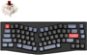 Keychron QMK Q8 65% Ergonomic Gateron G Pro Hot-Swappable Brown Switch Mechanical, Black - US - Gaming-Tastatur