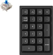 Keychron QMK Q0 Hot-Swappable Number Pad RGB Gateron G Pro Blue Switch Mechanical - Black Version - Numerische Tastatur